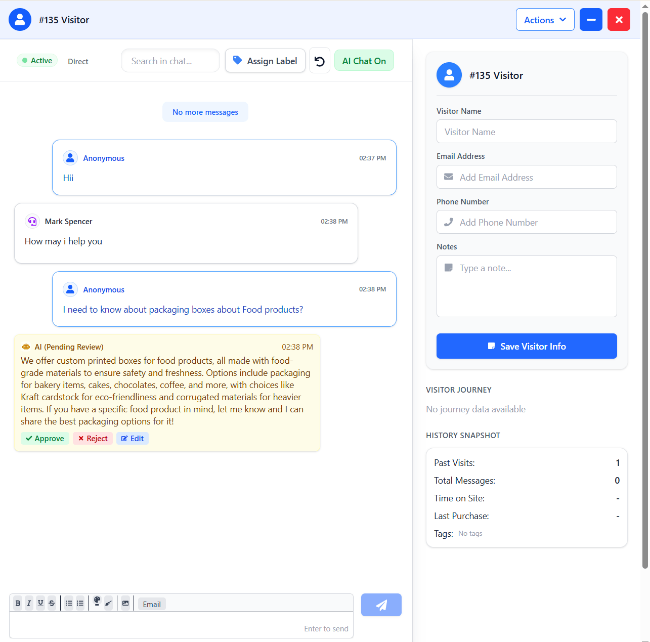 Pack Assist - Human in the Loop Controls